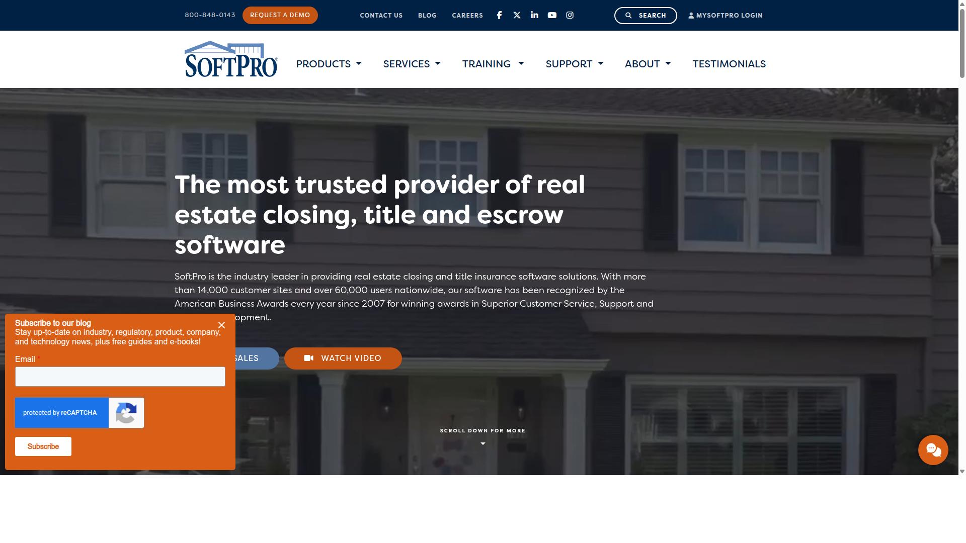 SoftPro website